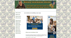 Desktop Screenshot of military.careerdictionary.com